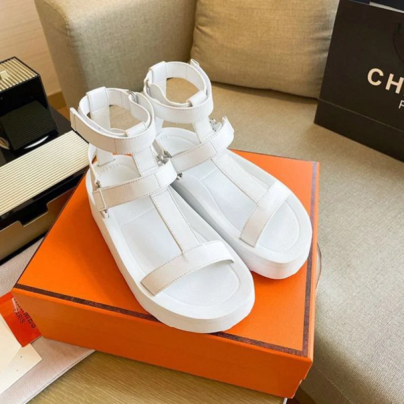 夏のお出かけに♪テクノ サンダル 偽物【エルメス】Enid Sandal H221033Z90380